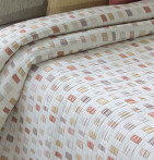 Couvre lit jacquard réversible Alston Reig Marti - Blancollection