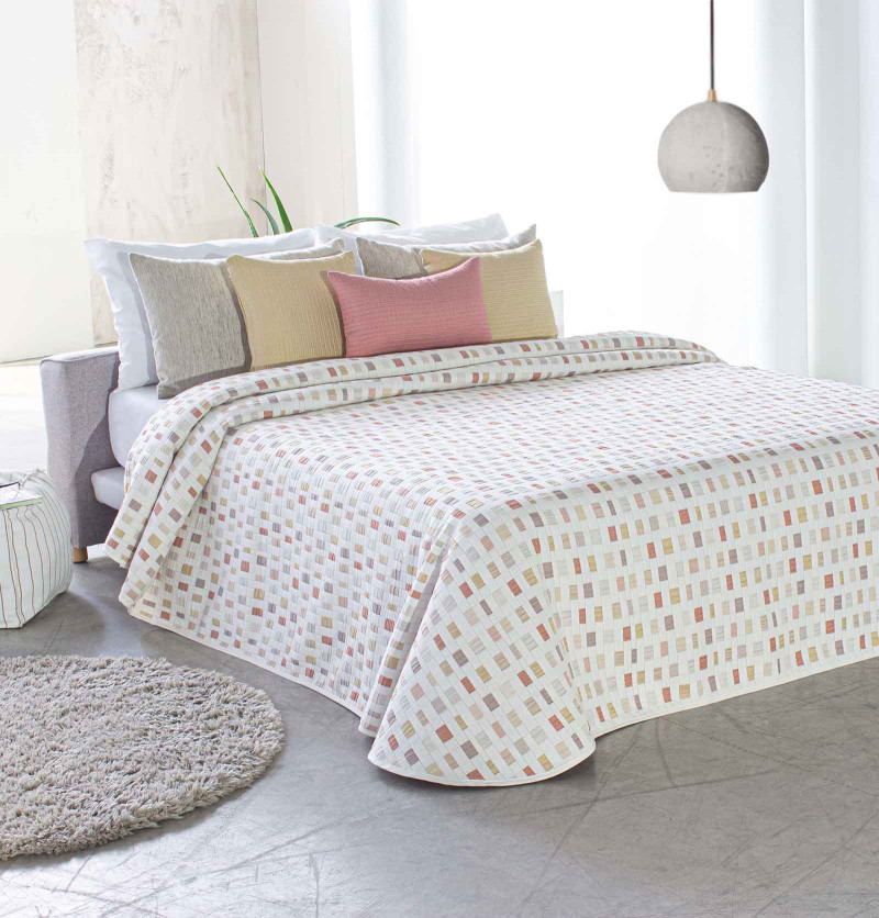 Couvre-lit jacquard réversible Alston Reig Marti
