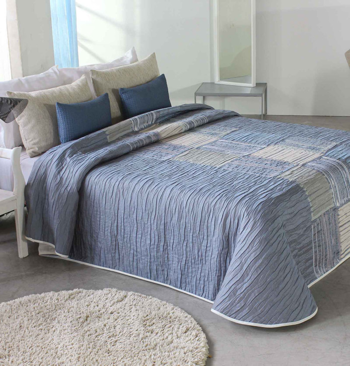 Couvre lit jacquard réversible Melal Reig Marti - Blancollection