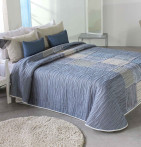 Couvre lit jacquard réversible Melal Reig Marti - Blancollection