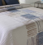 Couvre lit jacquard réversible Melal Reig Marti - Blancollection