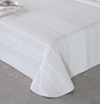 Couvre lit jacquard Valli Reig Marti - Blancollection