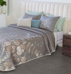 Couvre lit jacquard réversible Gissi Reig Marti - Blancollection