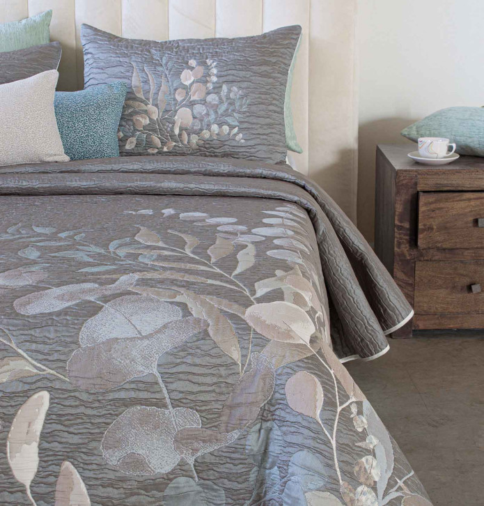Couvre lit jacquard réversible Gissi Reig Marti - Blancollection