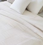 Couvre lit jacquard Ghar Reig Marti - Blancollection