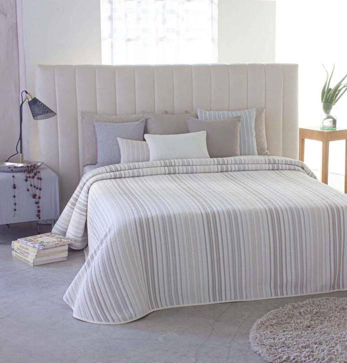 Couvre lit jacquard Tabel Reig Marti - Blancollection