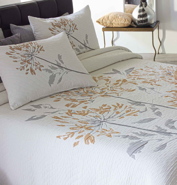 Couvre lit jacquard Prezza Reig Marti - Blancollection