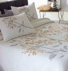 Couvre lit jacquard Prezza Reig Marti - Blancollection