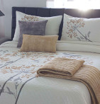 Couvre lit jacquard Prezza Reig Marti - Blancollection