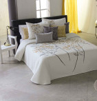 Couvre lit jacquard Prezza Reig Marti - Blancollection