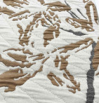 Housse coussin jacquard Prezza Reig Marti - Blancollection