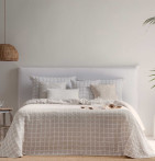 Couvre-lit Austin beige Antilo - Blancollection