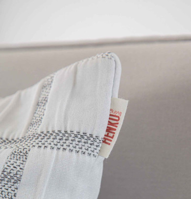 Housse coussin Austin gris Antilo