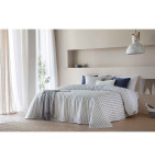 Couvre-lit Kimberly noir Antilo - Blancollection