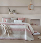 Couvre-lit Nilsen rose Antilo