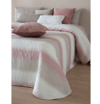 Couvre-lit Nilsen rose Antilo - Blancollection