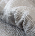 Couvre-lit Nilsen gris Antilo - Blancollection