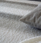 Couvre-lit Nilsen gris Antilo - Blancollection