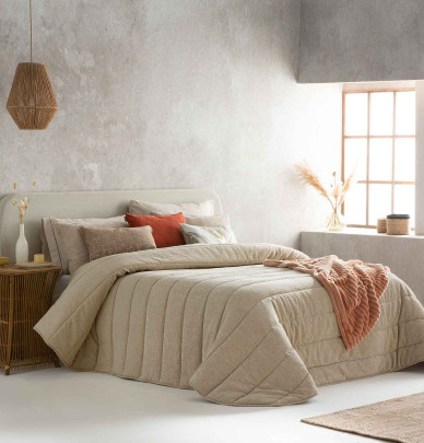 Couvre-lit matelassé Lulu ficelle Antilo