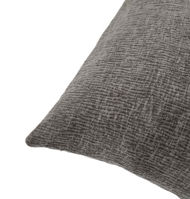 Housse de coussin Lulu gris foncé Antilo