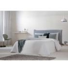 Couvre-lit matelassé Naelis blanc Antilo - Blancollection