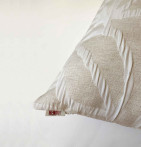 Lot de 2 housses coussins Sira beige Antilo - Blancollection
