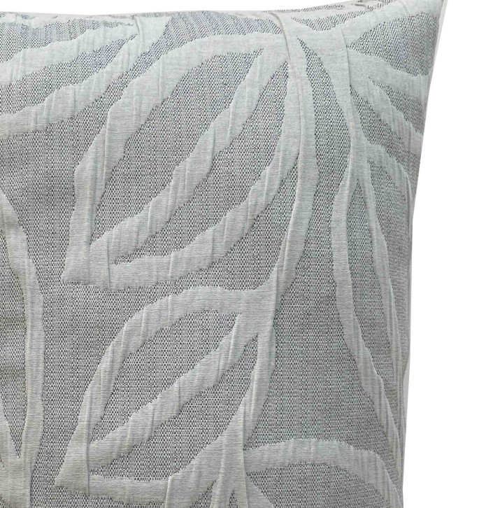 Lot de 2 housses coussins Sira gris Antilo - Blancollection