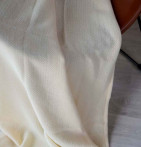 Plaid laine et soie Hanoï Toison d'Or - Blancollection