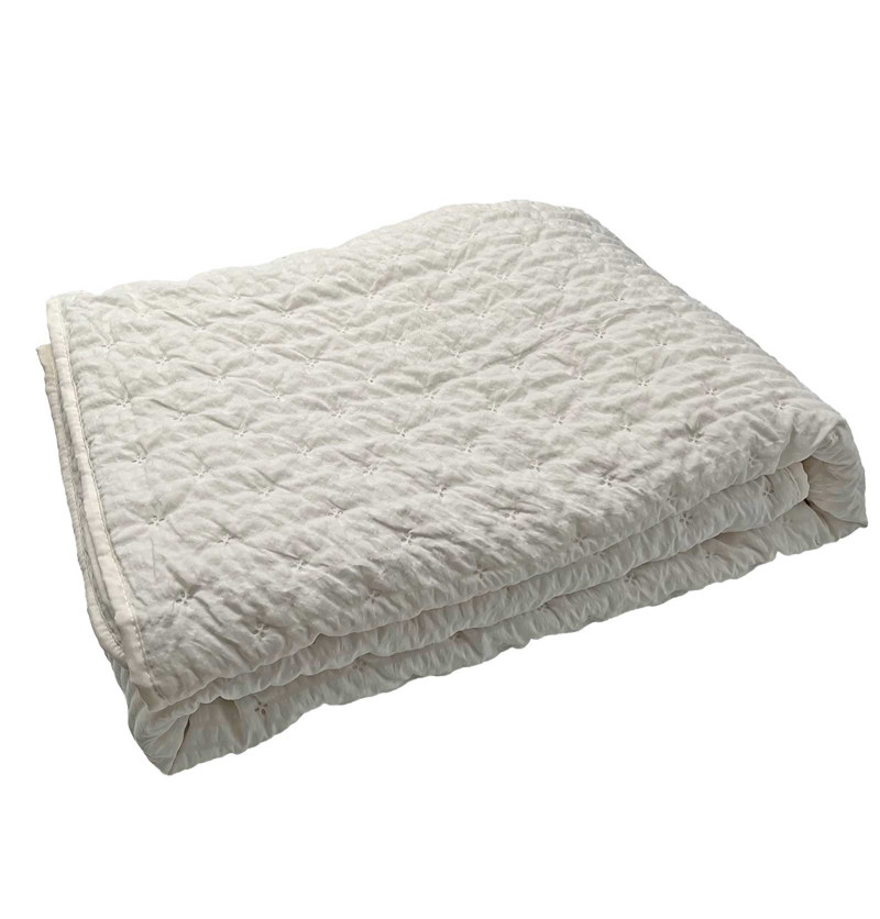 Couvre-lit matelassé Easy naturel Toison d'Or
