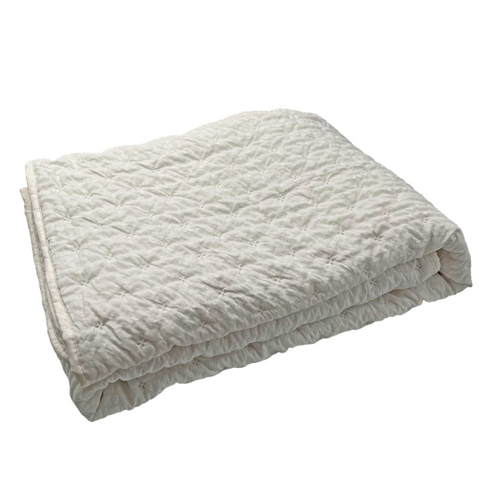Couvre-lit matelassé Easy naturel Toison d'Or