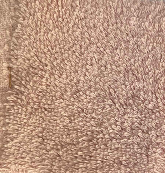 Drap de douche coton bio rose blossom Aquanatura - Blancollection