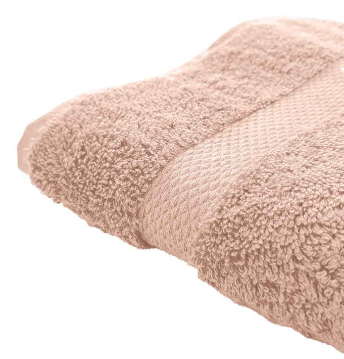 Drap de douche coton bio rose blossom Aquanatura