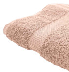 Drap de douche coton bio rose blossom Aquanatura