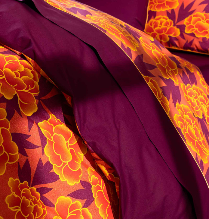 Housse de couette percale Pivnoie La maison de Balmy - Blancollection