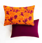 Parure de lit percale Pivoine La maison de Balmy - Blancollection