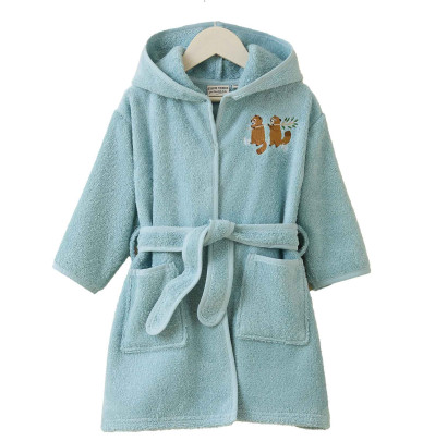 Peignoir de bain enfant Dans la Forêt Sylvie Thiriez