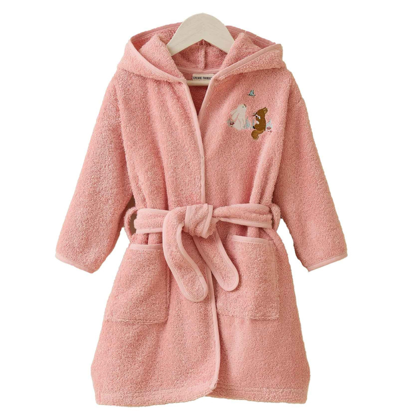 Peignoir de bain enfant Le Goûter Sylvie Thiriez