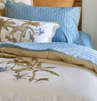 Housse de couette L'Oasis Sylvie Thiriez - Blancollection