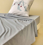 Drap percale RDV au Sommet Sylvie Thiriez