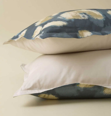 Taie d'oreiller satin En Apesanteur Sylvie Thiriez