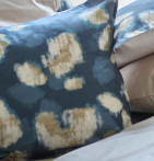 Parure de lit satin En Apesanteur Sylvie Thiriez - Blancollection