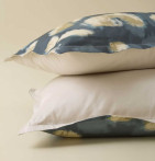 Parure de lit satin En Apesanteur Sylvie Thiriez - Blancollection