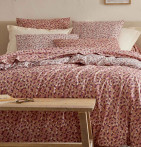 Drap Morgane prune Tradilinge - Blancollection