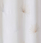 Voilage Palmy beige Qabane - Blancollection
