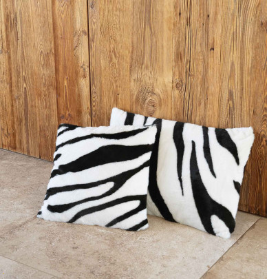 Coussin Zebra Qabane