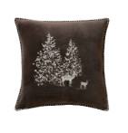Housse coussin polaire Trésor des forêts Sylvie Thiriez
