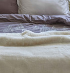 Parure de lit percale Trésor des forêts Sylvie Thiriez - Blancollection