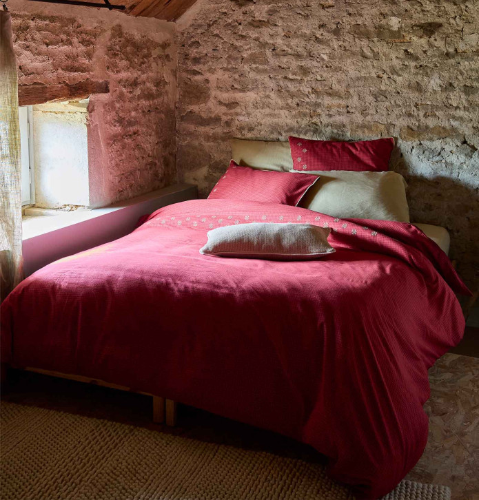Parure de lit Doux Refuge Sylvie Thiriez - Blancollection