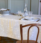 Nappe coton Belles Plantes Sylvie Thiriez - Blancollection