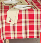 Nappe coton RDV au sommet Sylvie Thiriez - Blancollection